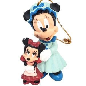 Disney x Avon Minnie VTG Christmas Carol Ornament - Mrs. Crachit